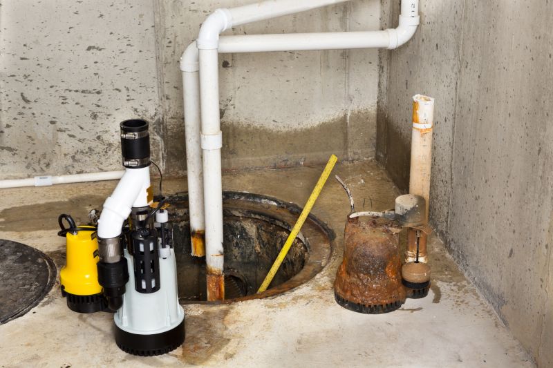 Basement Drainage Installation in Manchester, NH