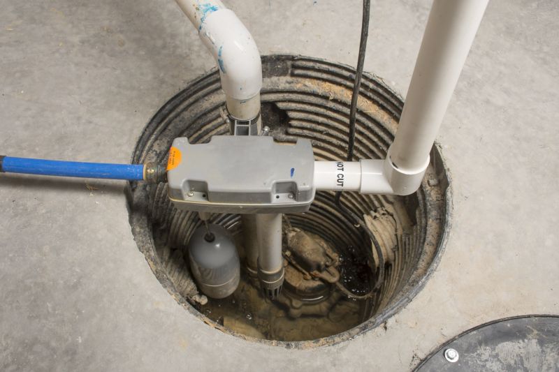 Basement Drainage Installation in Manchester, NH