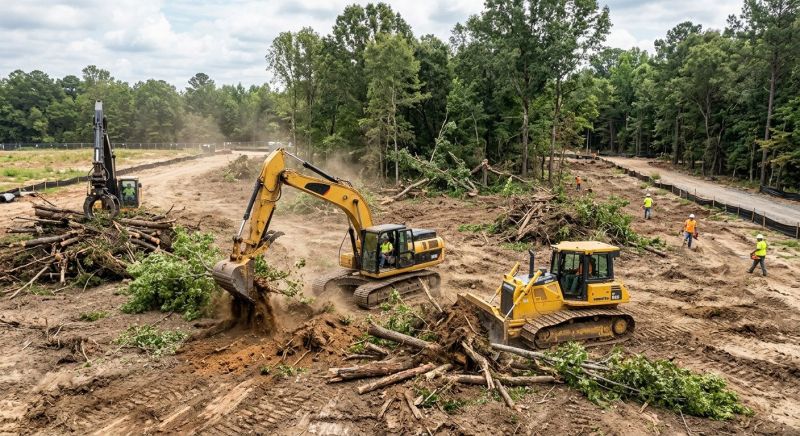 Commercial Site Clearing in Atlanta, GA