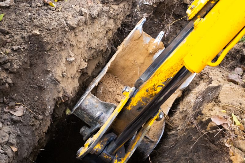 Downspout Trenching in Atlanta, GA