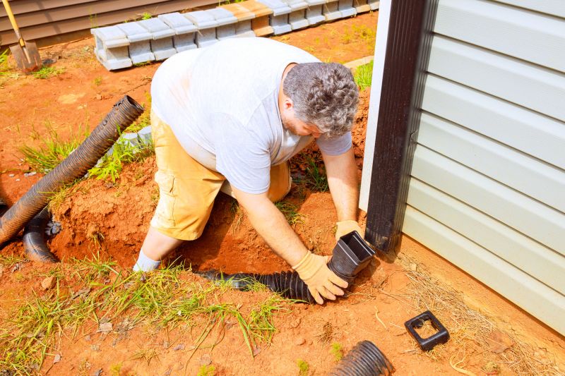 Downspout Trenching in Salt Lake City, UT
