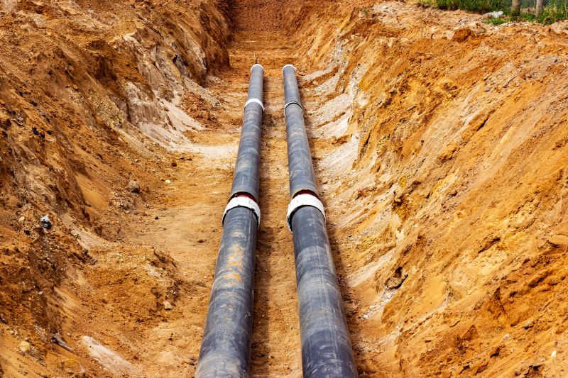 Drainage Trench Installation in Atlanta, GA