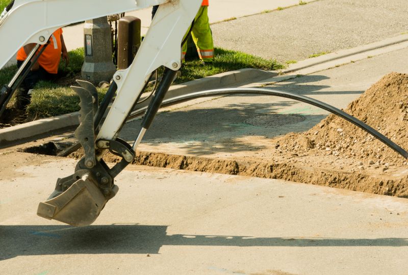Electrical Line Trenching in Atlanta, GA