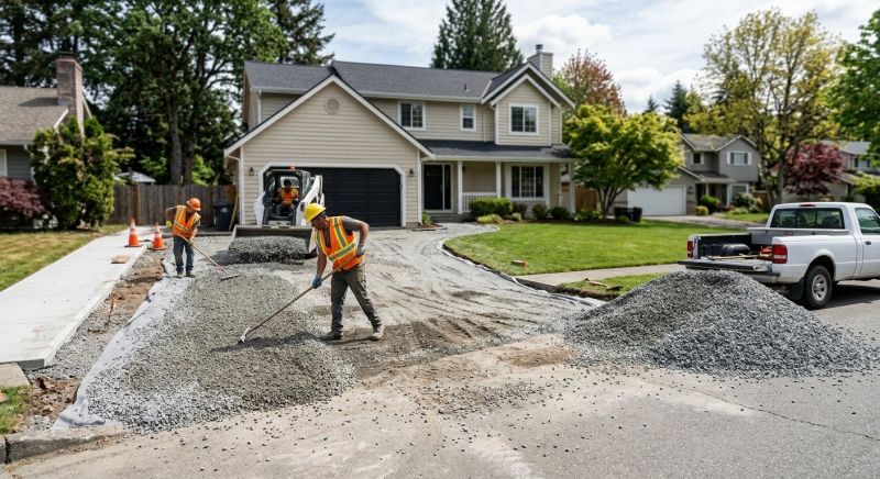 Gravel Spreading in Waldorf, MD