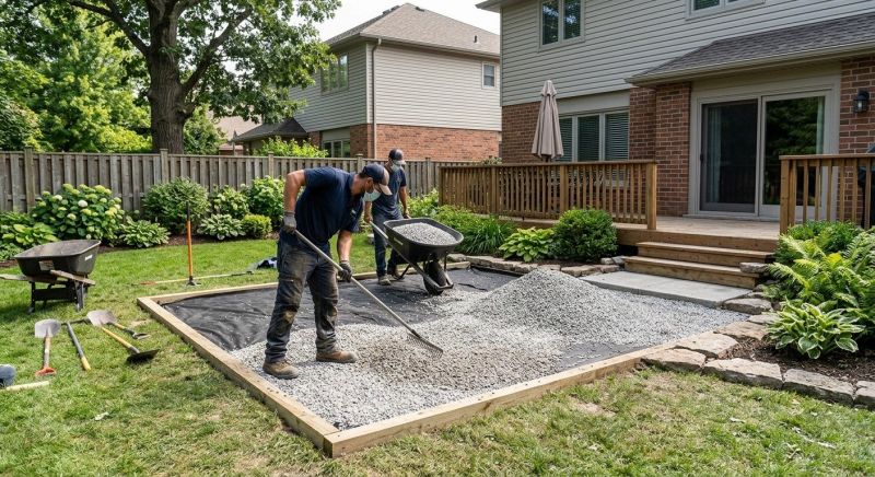 Gravel Walkway Installation in Waldorf, MD
