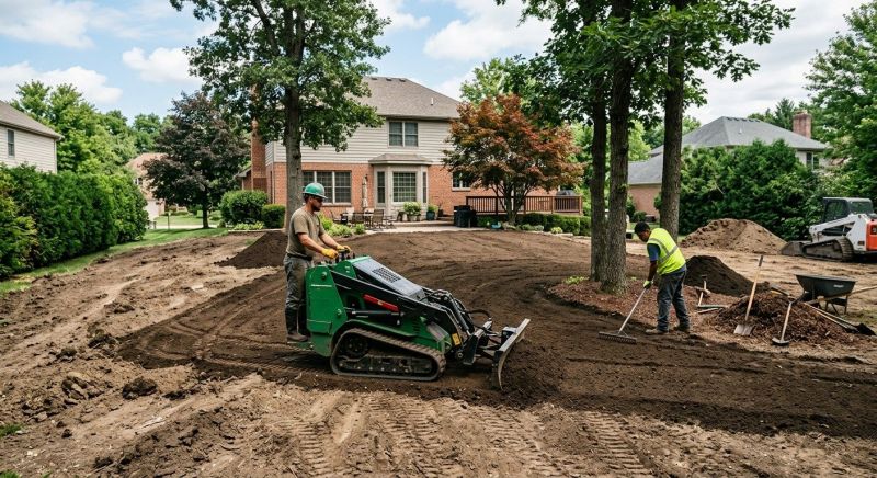 Lawn Leveling in Houston, TX