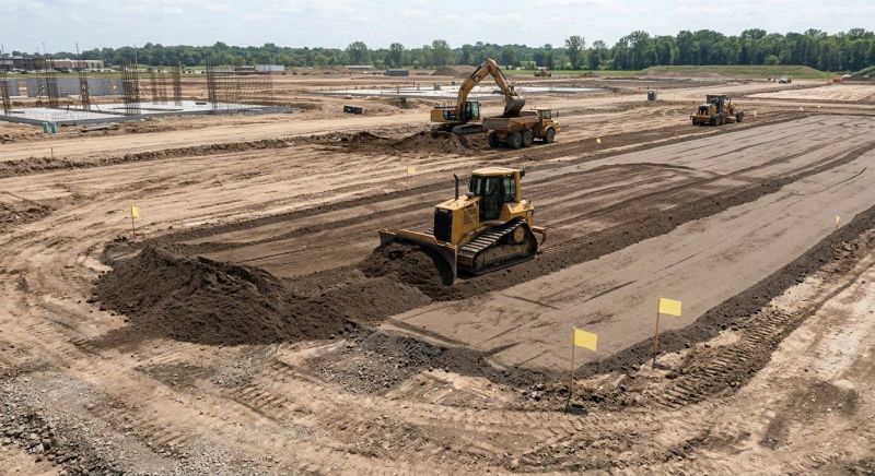 Parking Lot Excavation in Cypress, TX