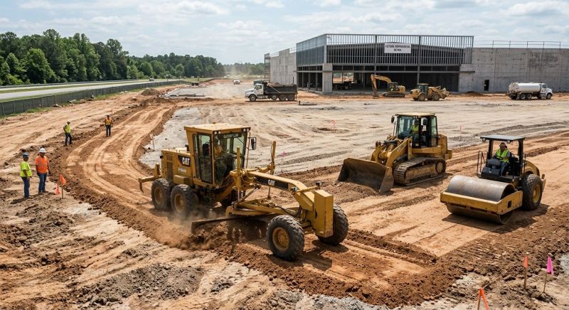 Parking Lot Gravel Repair in Cypress, TX