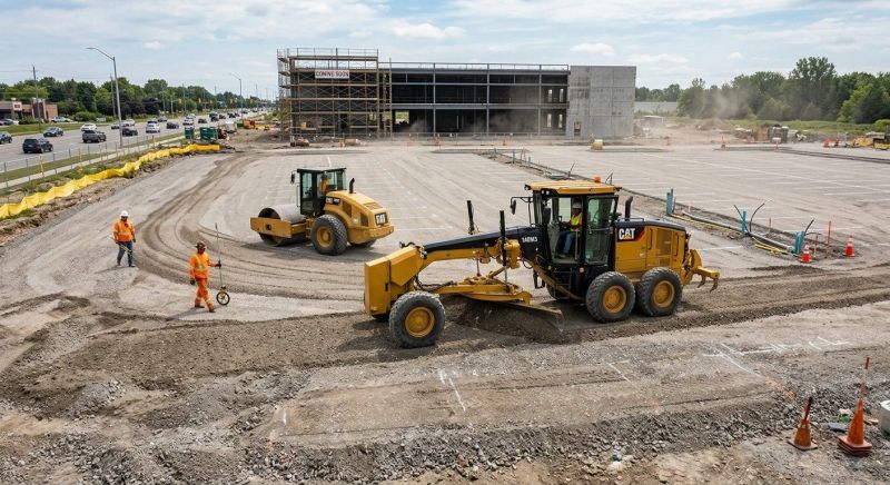 Parking Lot Gravel Repair in Pearland, TX