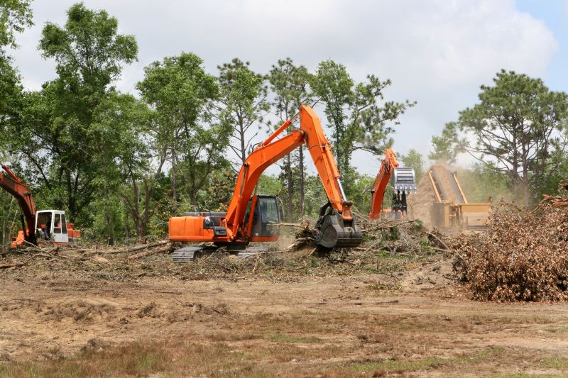 Parking Lot Land Clearing in Katy, TX