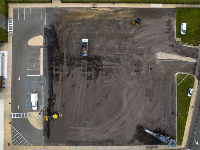 Parking Lot Leveling in Lawrenceville, GA