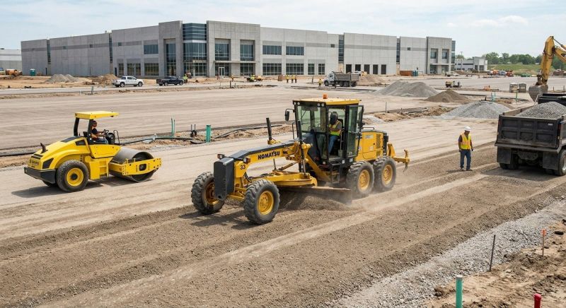 Parking Lot Leveling in Lawrenceville, GA