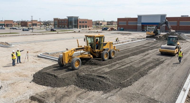 Parking Lot Leveling in Heber City, UT