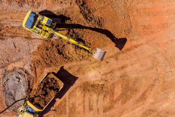 Bulldozer Excavation