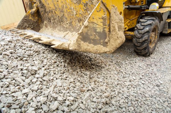 Driveway Gravel Spreading